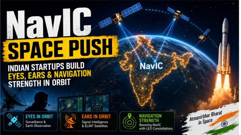 Indian Space Startups Build NavIC Support Layer For Defence And Navigation