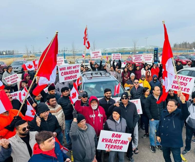 Indian Americans Rally Against Khalistani and Islamist Terrorism in Canada and Bangladesh