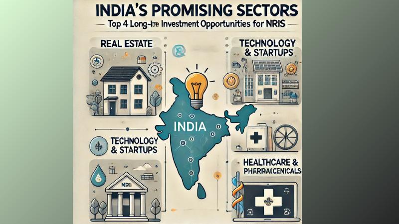 India's Promising Sectors – Top 4 Long-Term Investment Opportunities for NRIs