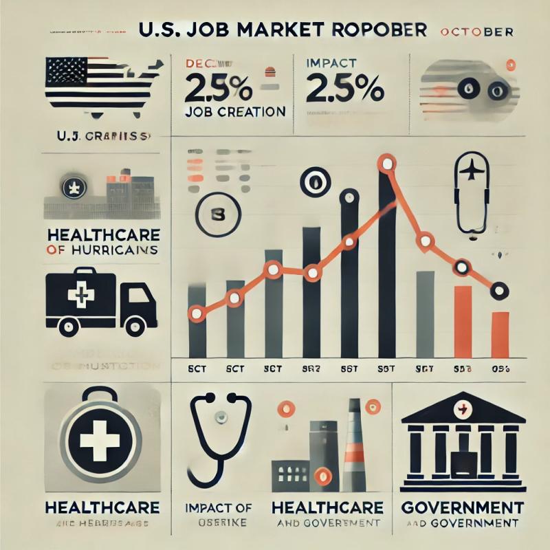 October Job Growth Slows to 12,000 Amid Hurricanes and Strikes, Raising Concerns Ahead of Election