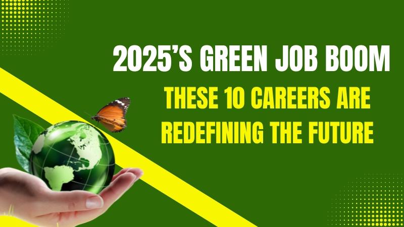 2025’s Green Job Boom These 10 Careers Are Redefining the Future