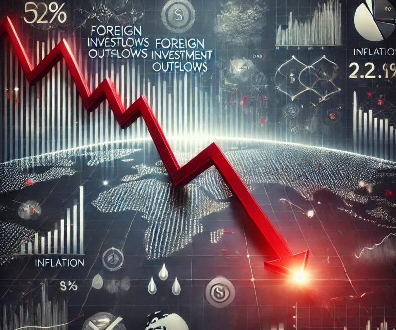 Market crash Investors become poorer by ₹13 lakh crore; Sensex tanks 2.27% in two days