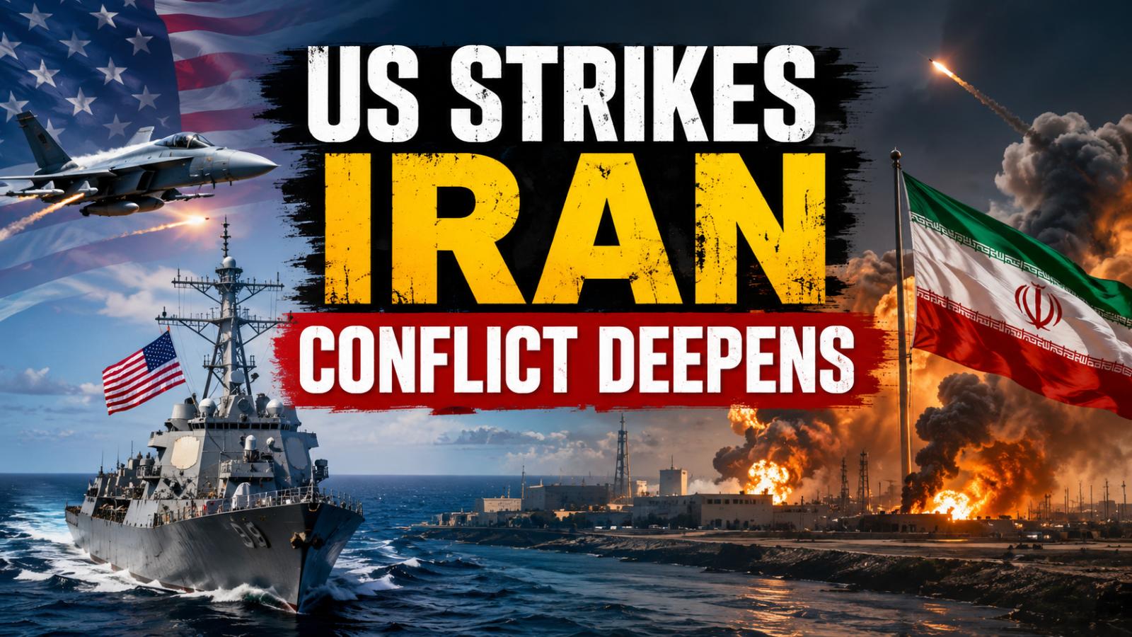 US Strikes Iran Military Sites as Hormuz Conflict Deepens