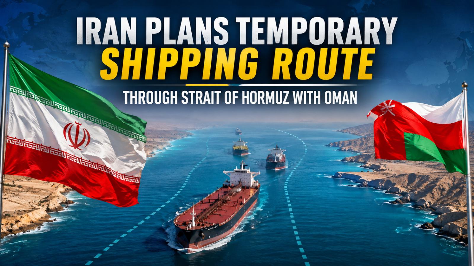 Iran Strait of Hormuz Shipping Route Plan Amid US Tensions