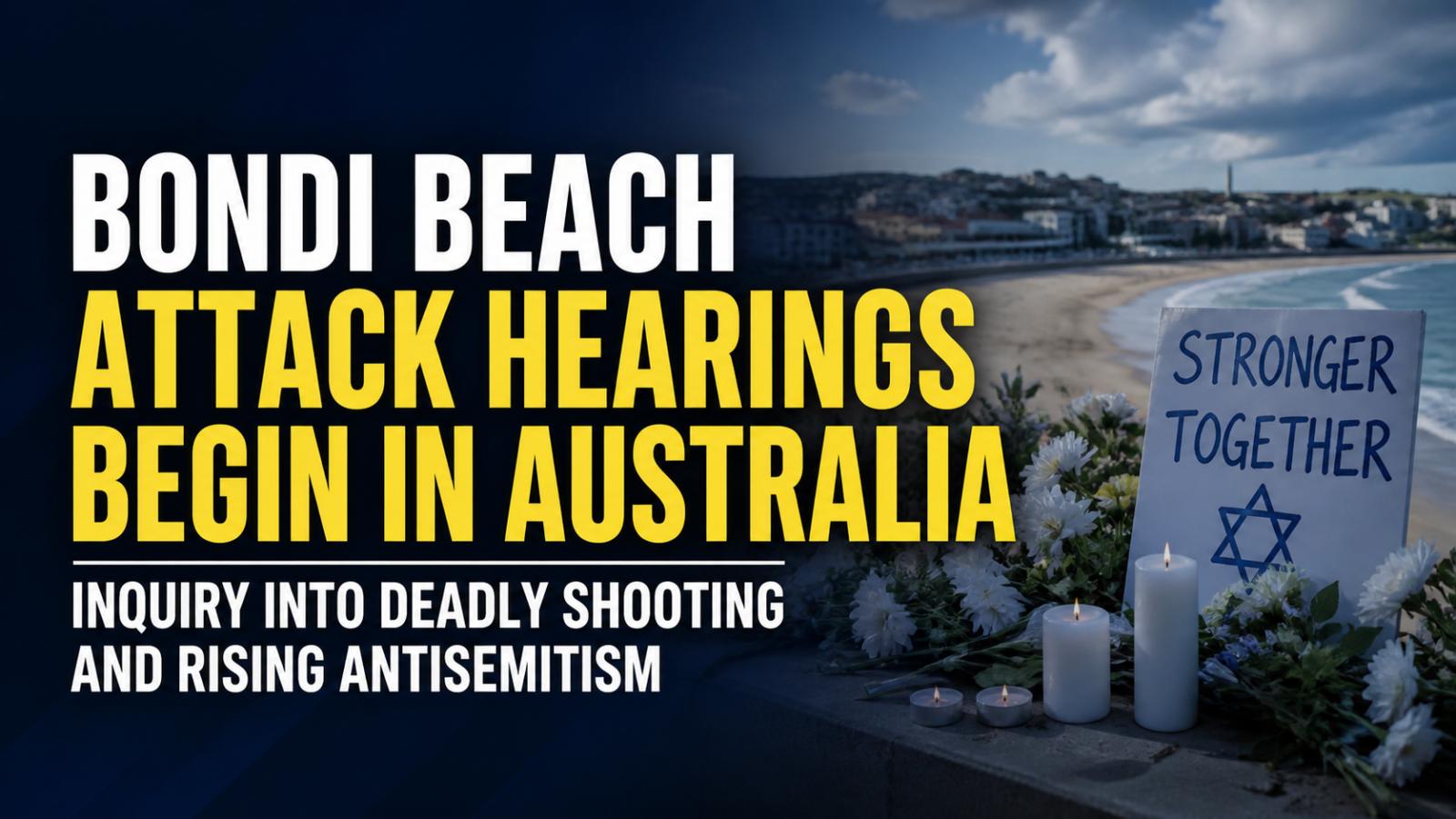 Australia opens Bondi Beach attack hearings amid antisemitism concerns