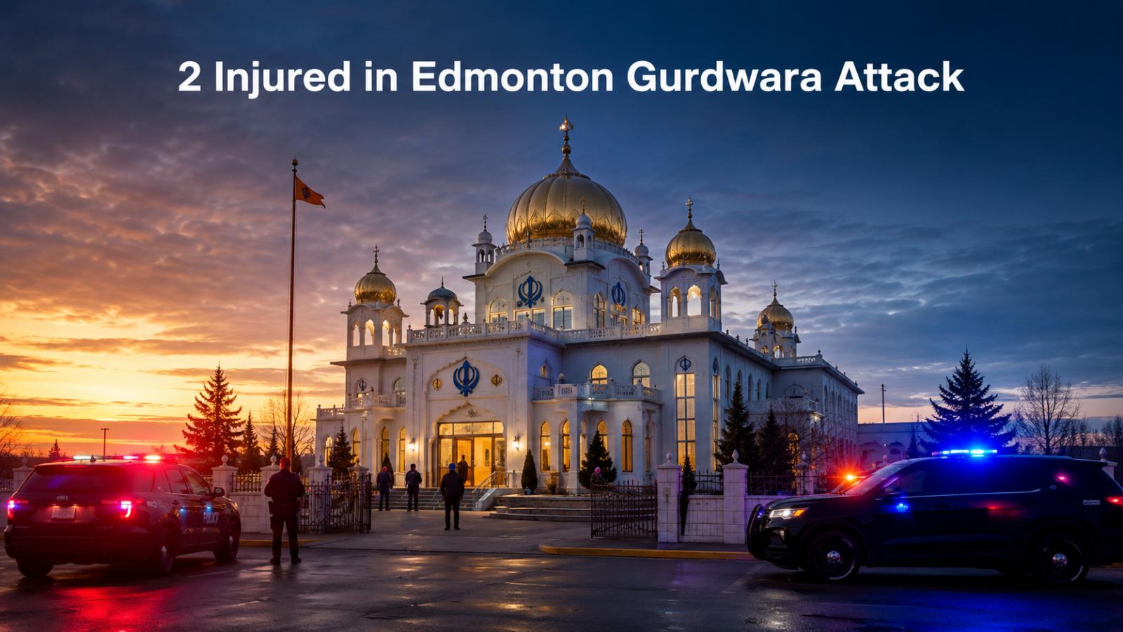 Edmonton Gurdwara Attack: Two Hurt as Police Probe Motive