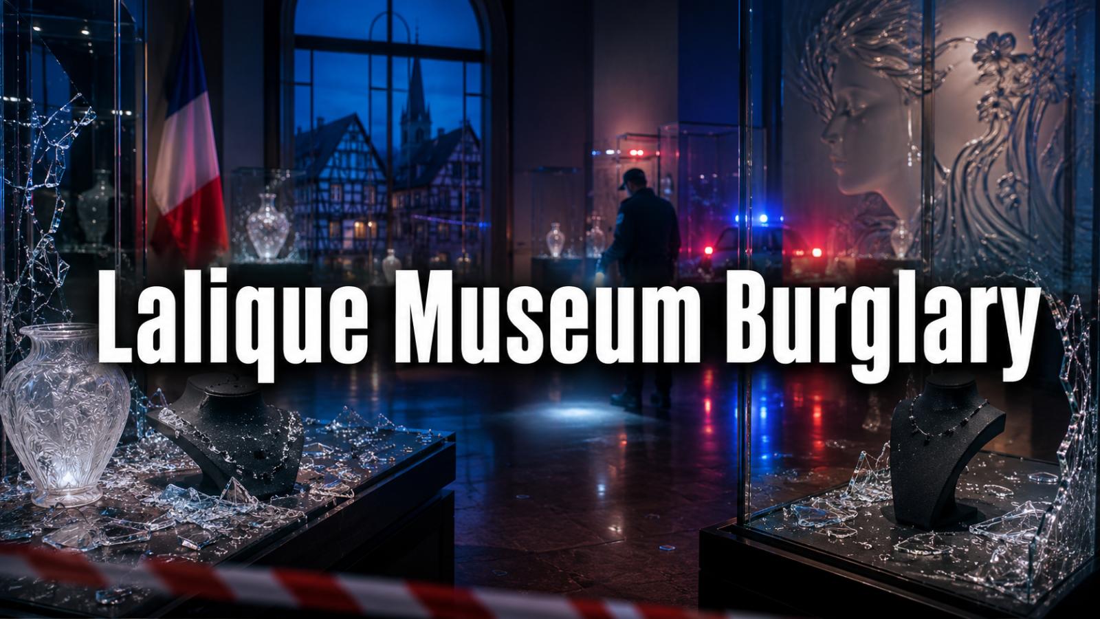Lalique Museum burglary  Crystal jewels stolen in France