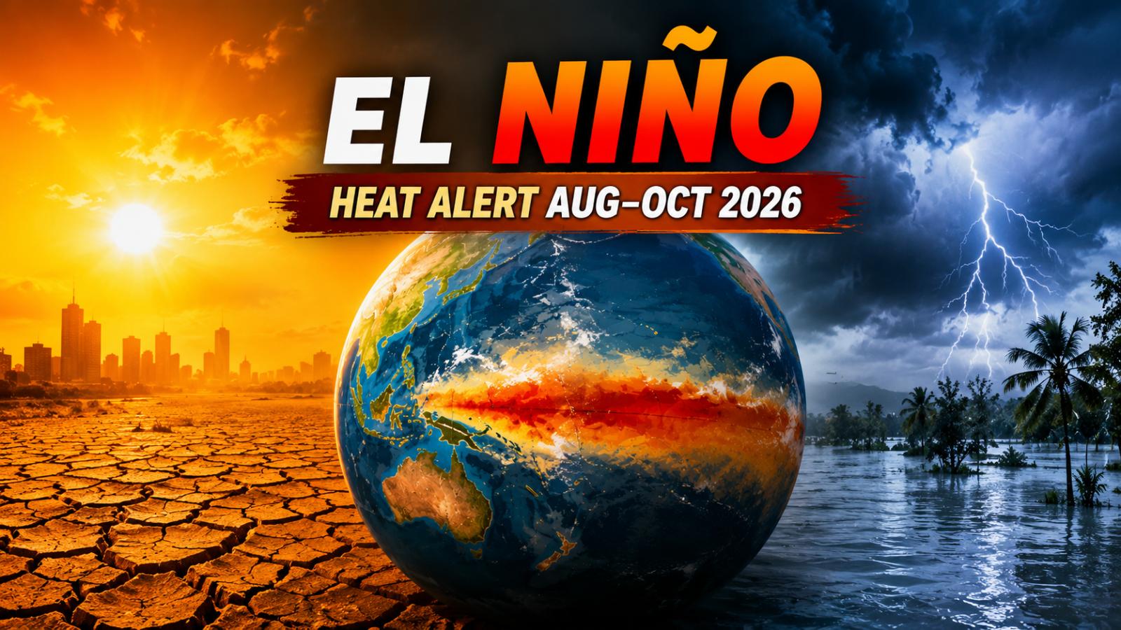 El Niño Aug-Oct 2026 Could Bring More Heat and Rain Shifts