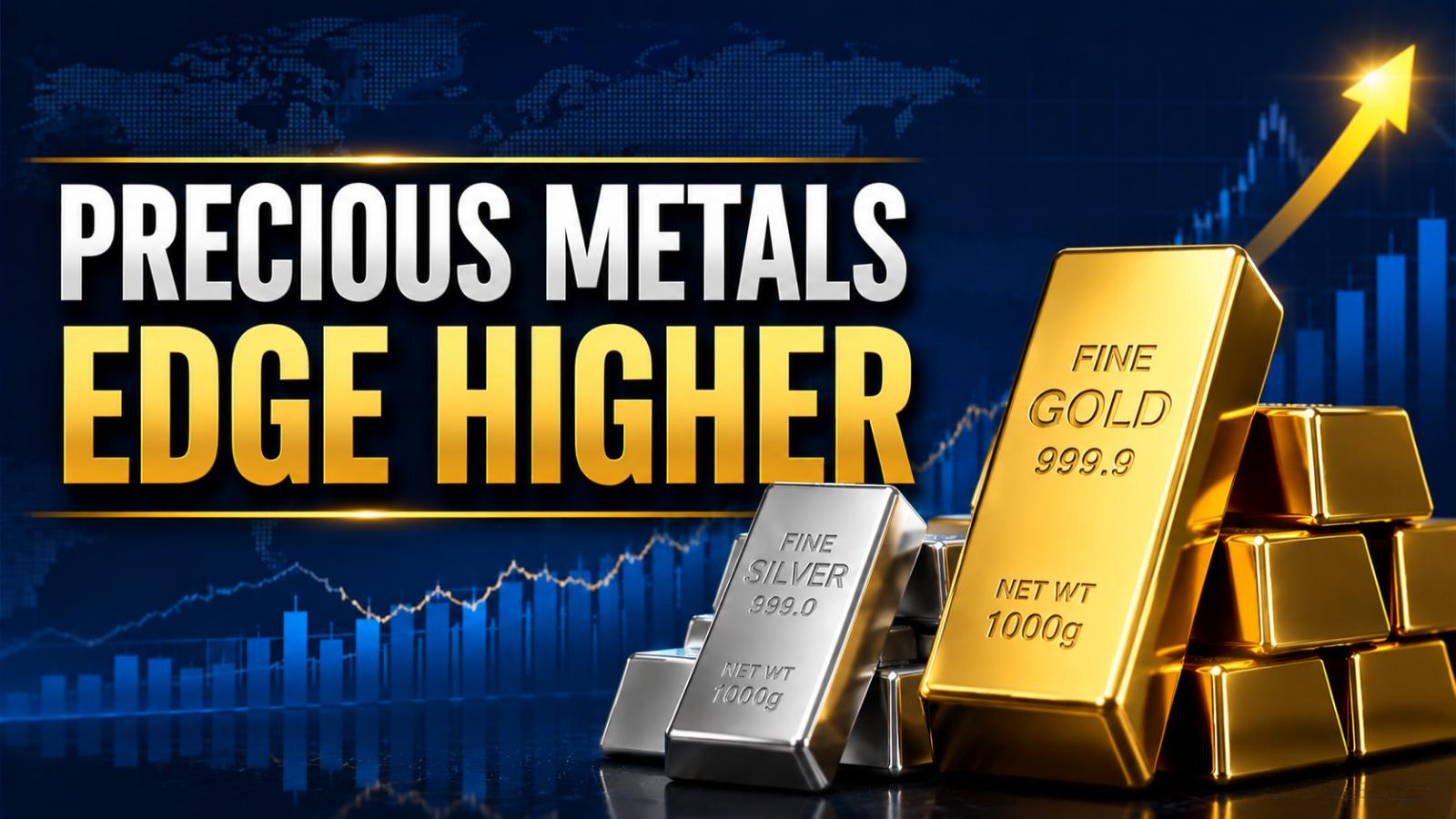 Precious Metals Edge Higher – Monday, May 11, 2026
