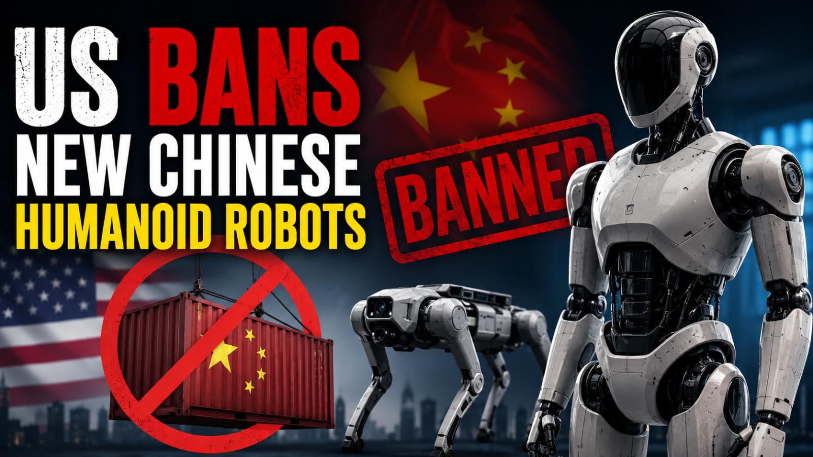 US Bans New Chinese Humanoid Robots Over Security Concerns