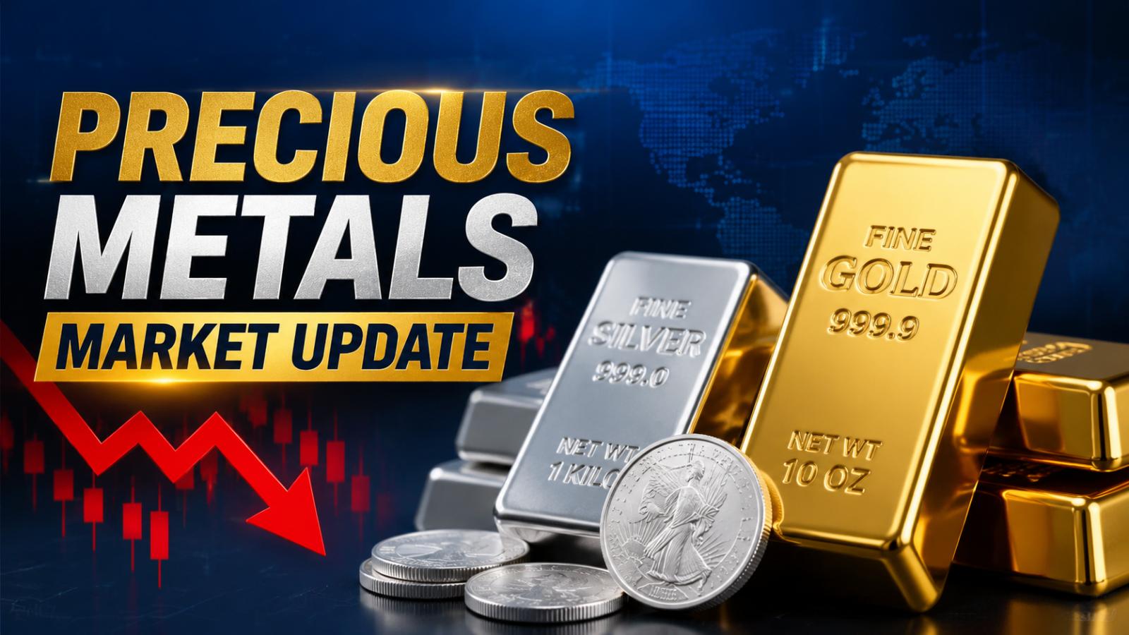 Gold and Silver Prices Fall – Tuesday, May 19, 2026