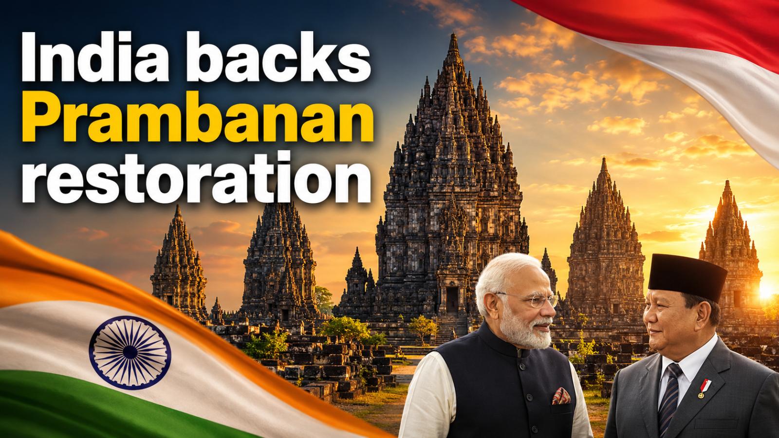 Modi unveils Prambanan Temple project