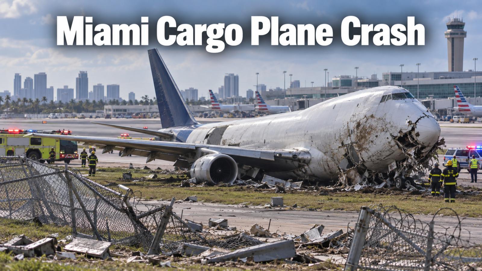 Miami Cargo Plane Crash: NTSB Recovers Flight Recorders