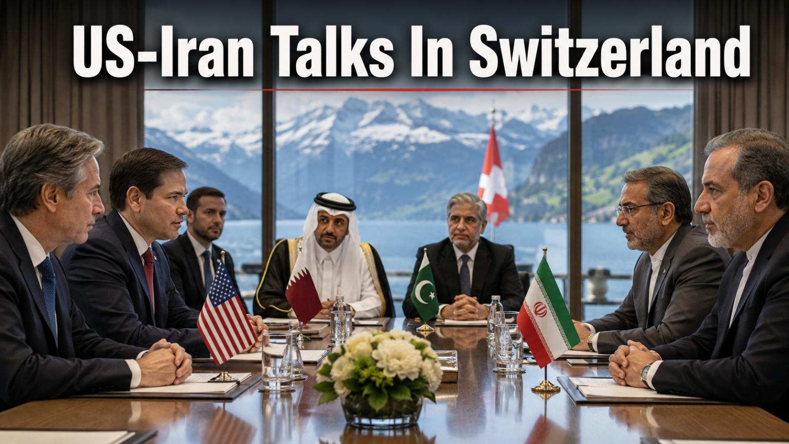 US Iran talks in Switzerland focus on Qatar, Pakistan role