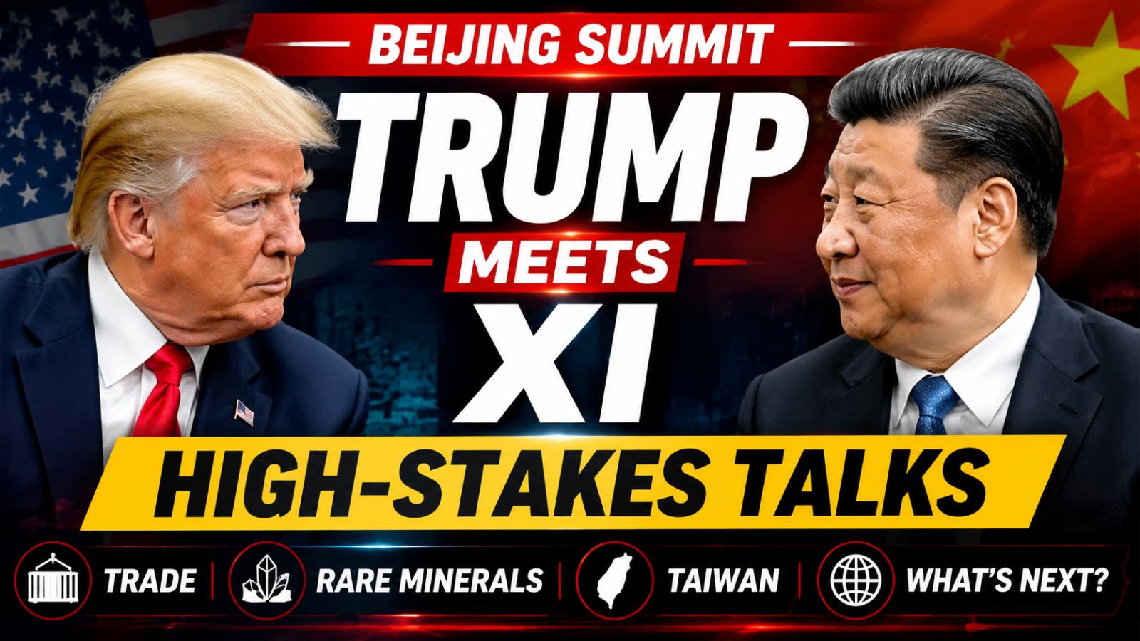 US-China relations: Trump and Xi hold critical talks on trade, rare minerals, and Taiwan