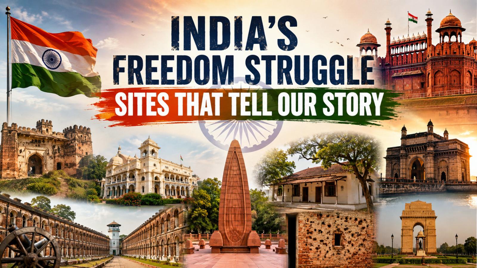 India Freedom Struggle Sites to Visit on Independence Day
