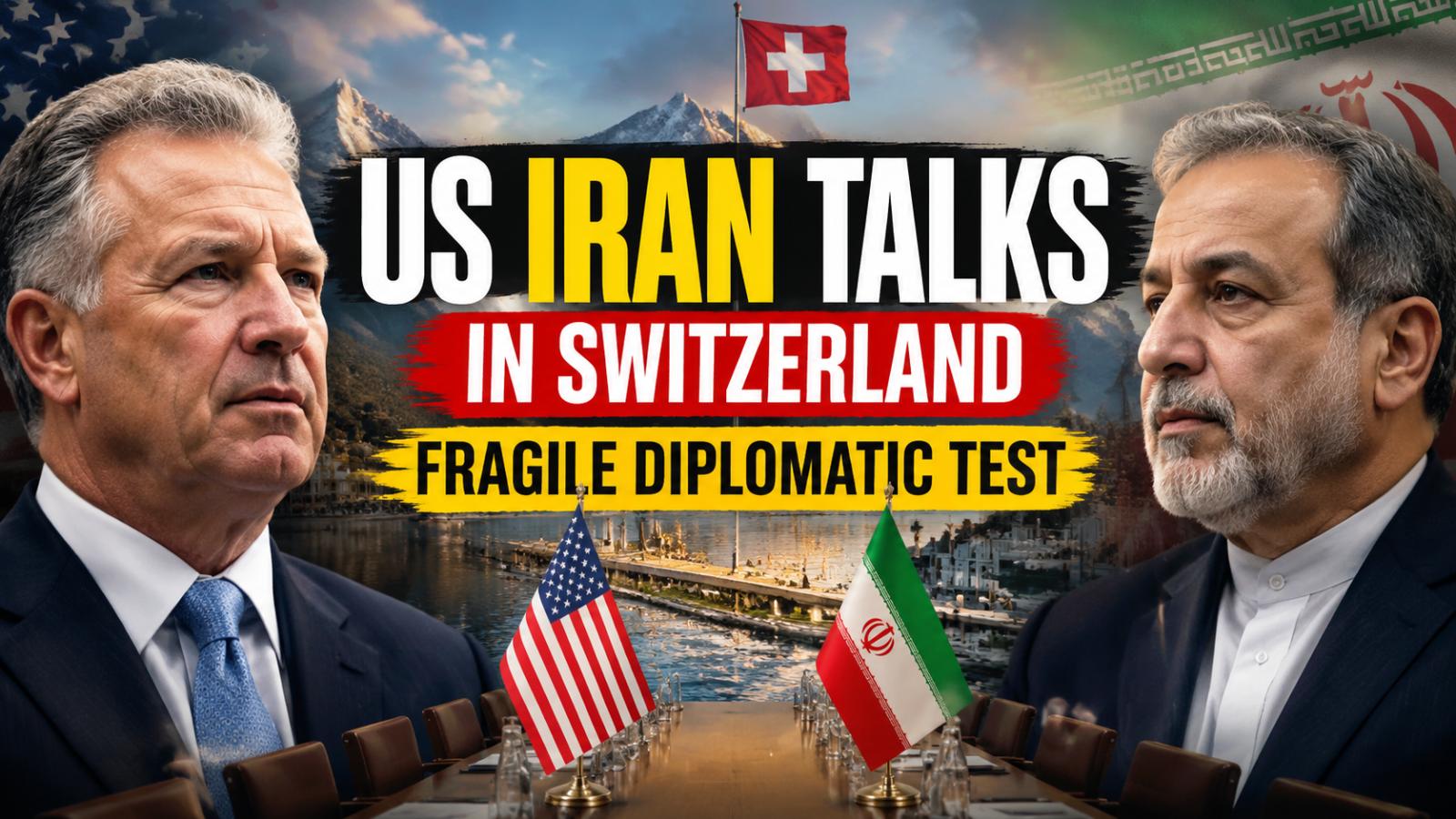 US Iran talks in Switzerland face fragile diplomatic test