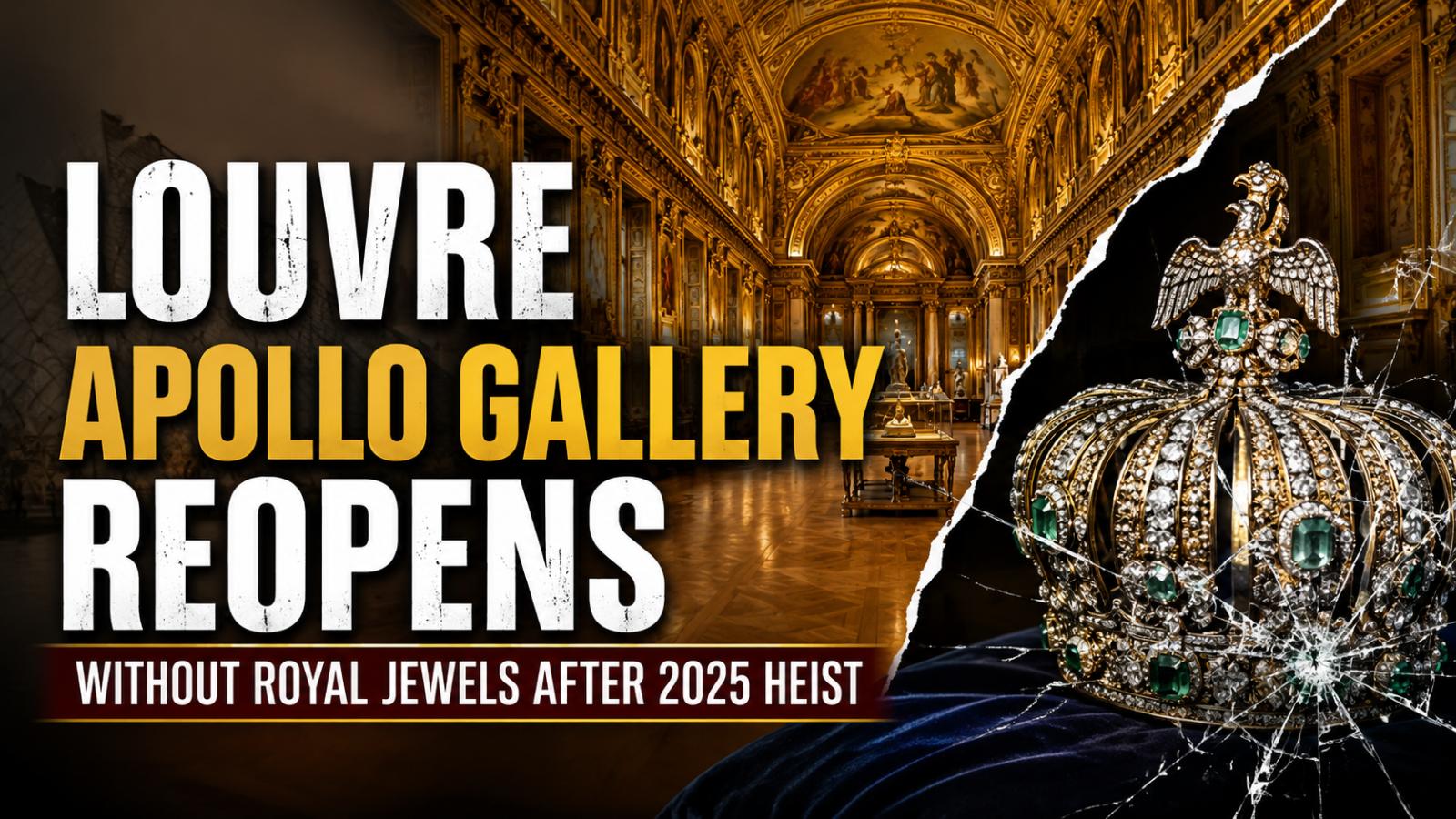 Louvre Apollo Gallery Reopens After 2025 Jewel Heist