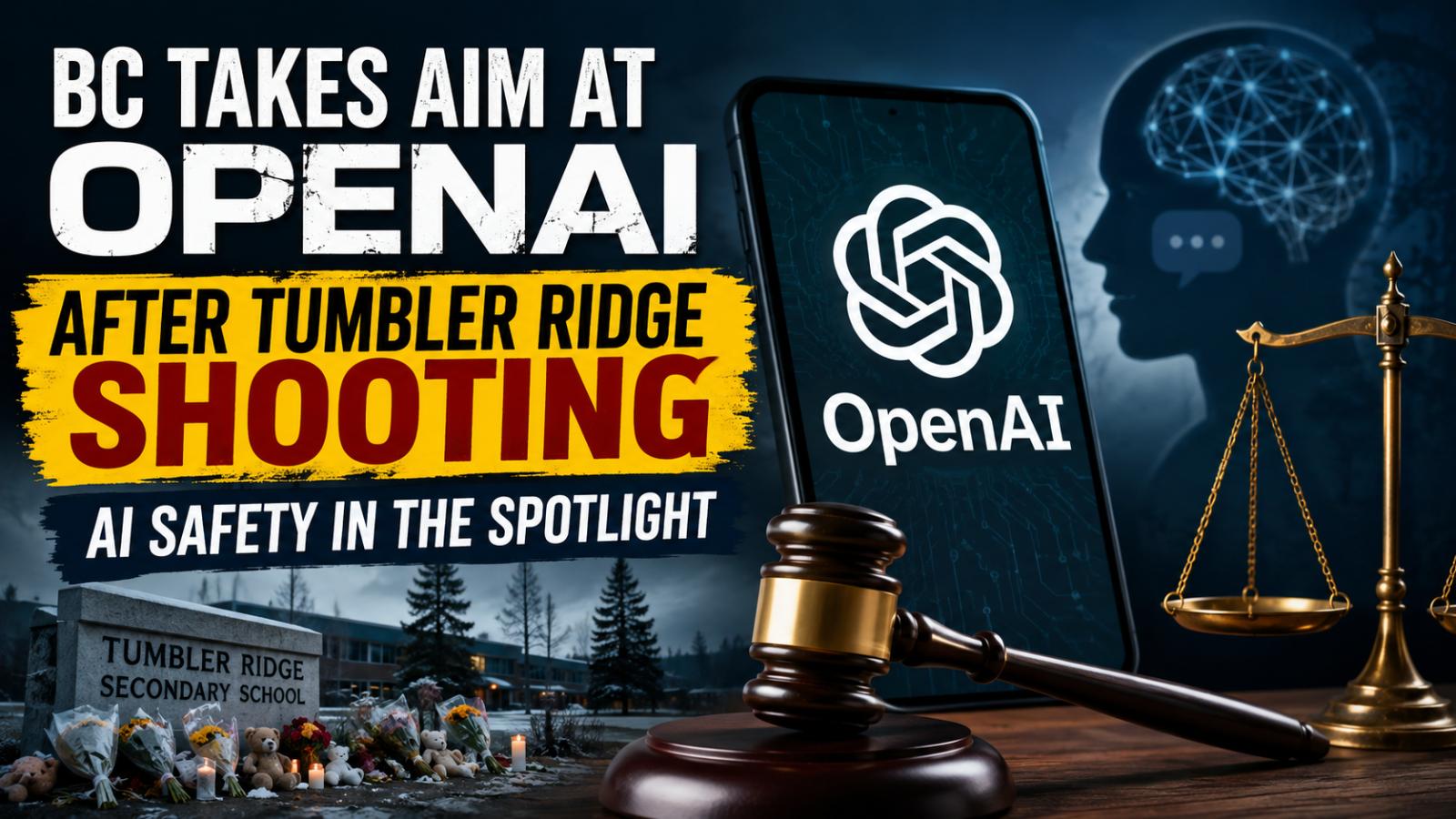 BC targets OpenAI after Tumbler Ridge shooting