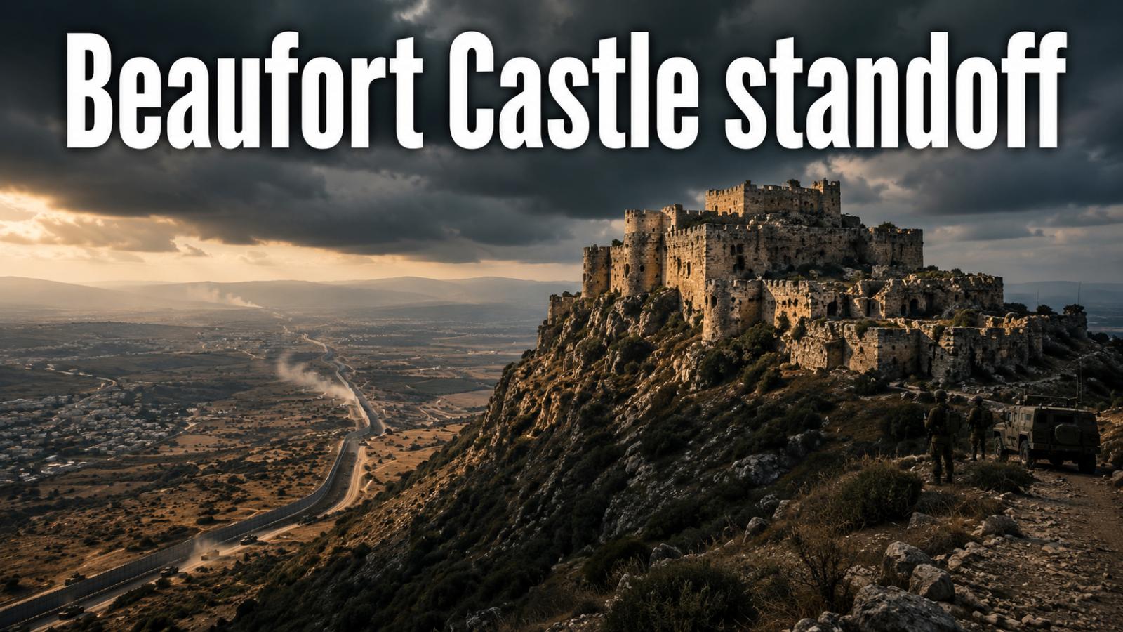 Israel Lebanon border tension grows over Beaufort Castle