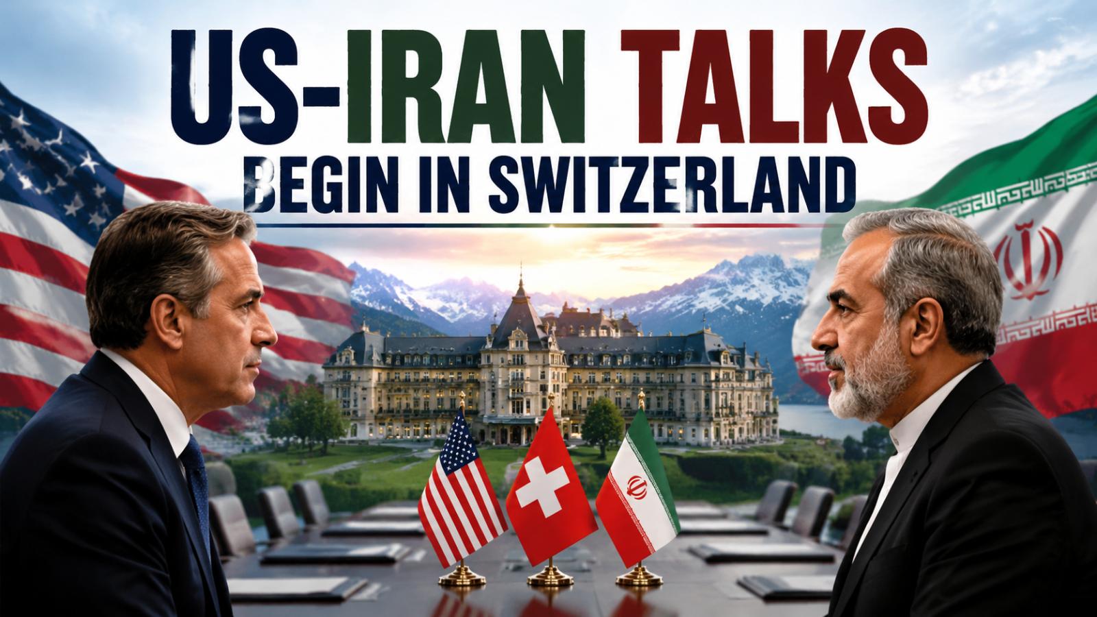Switzerland hosts US Iran ceasefire talks with mediators
