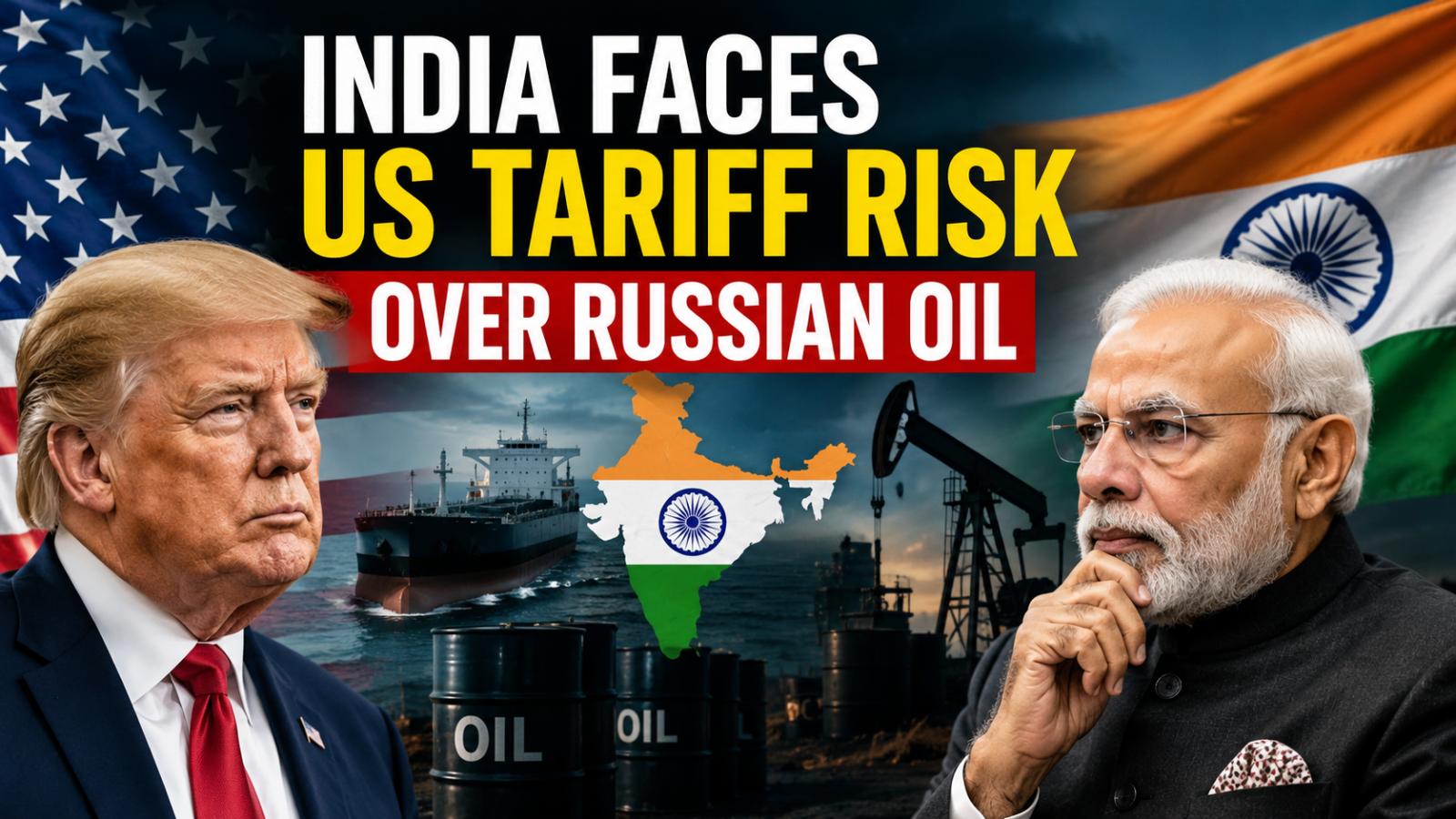 India Russian Oil Tariff Risk Grows Under Revised US Bill