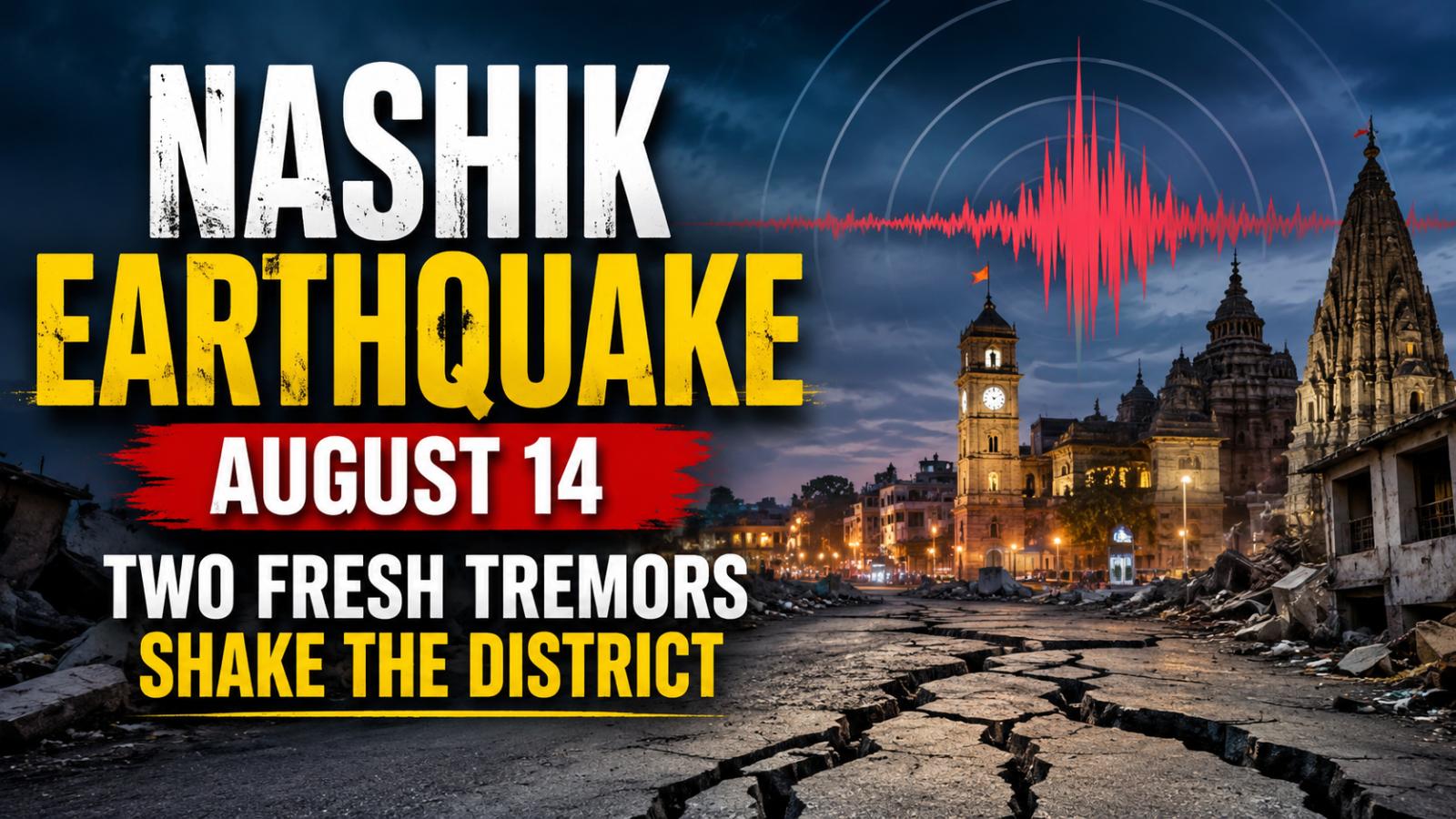 Nashik Earthquake August 14: Two Fresh Tremors Hit District