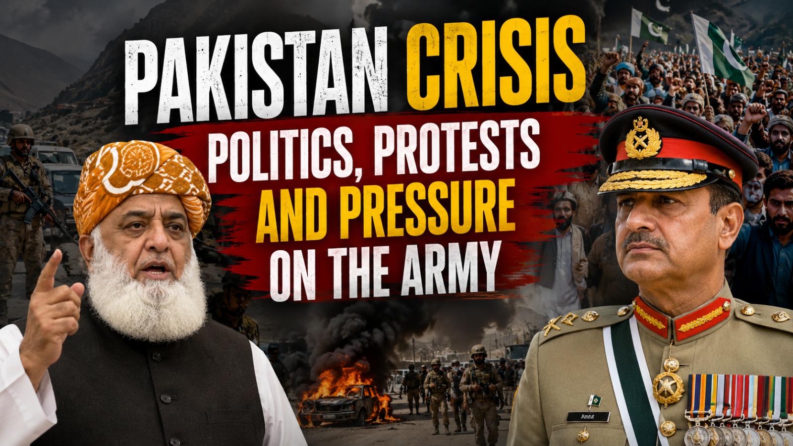 Pakistan crisis deepens as Fazlur Rehman questions army role