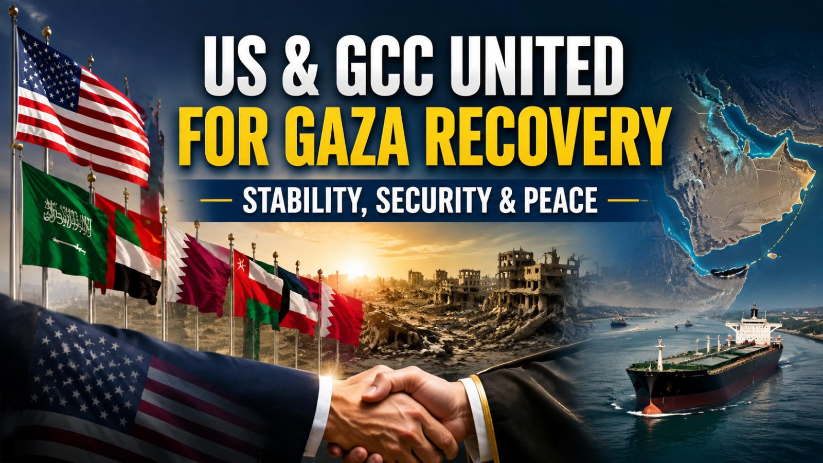 Gulf US talks focus Gaza rebuild, Iran risks and Hormuz security