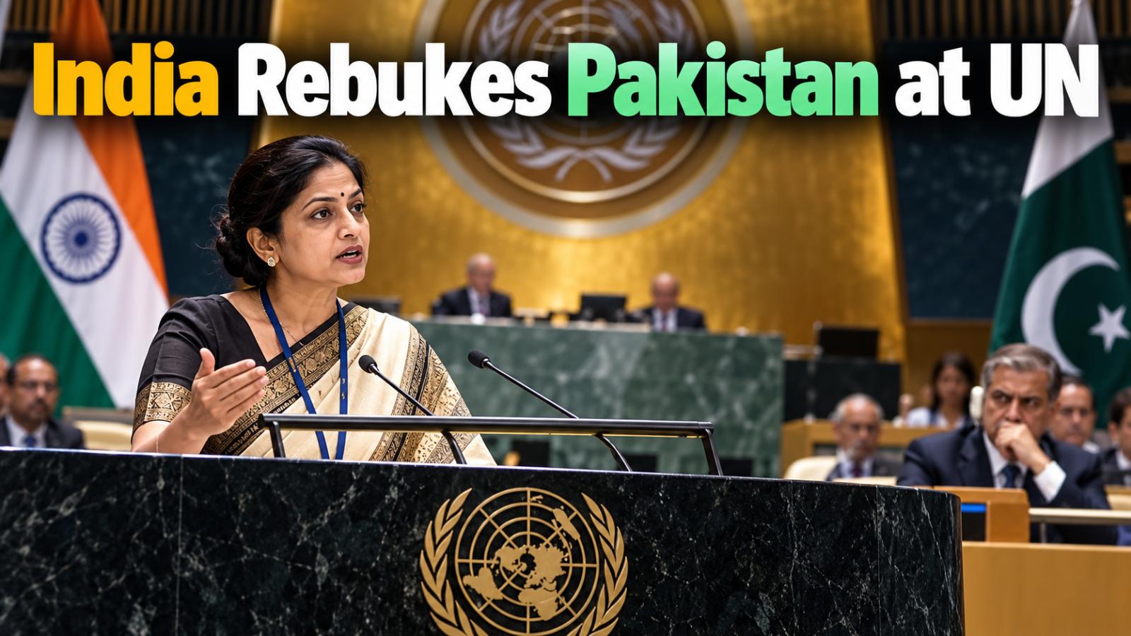 India Pakistan UN Reply Targets Terrorism and Kashmir