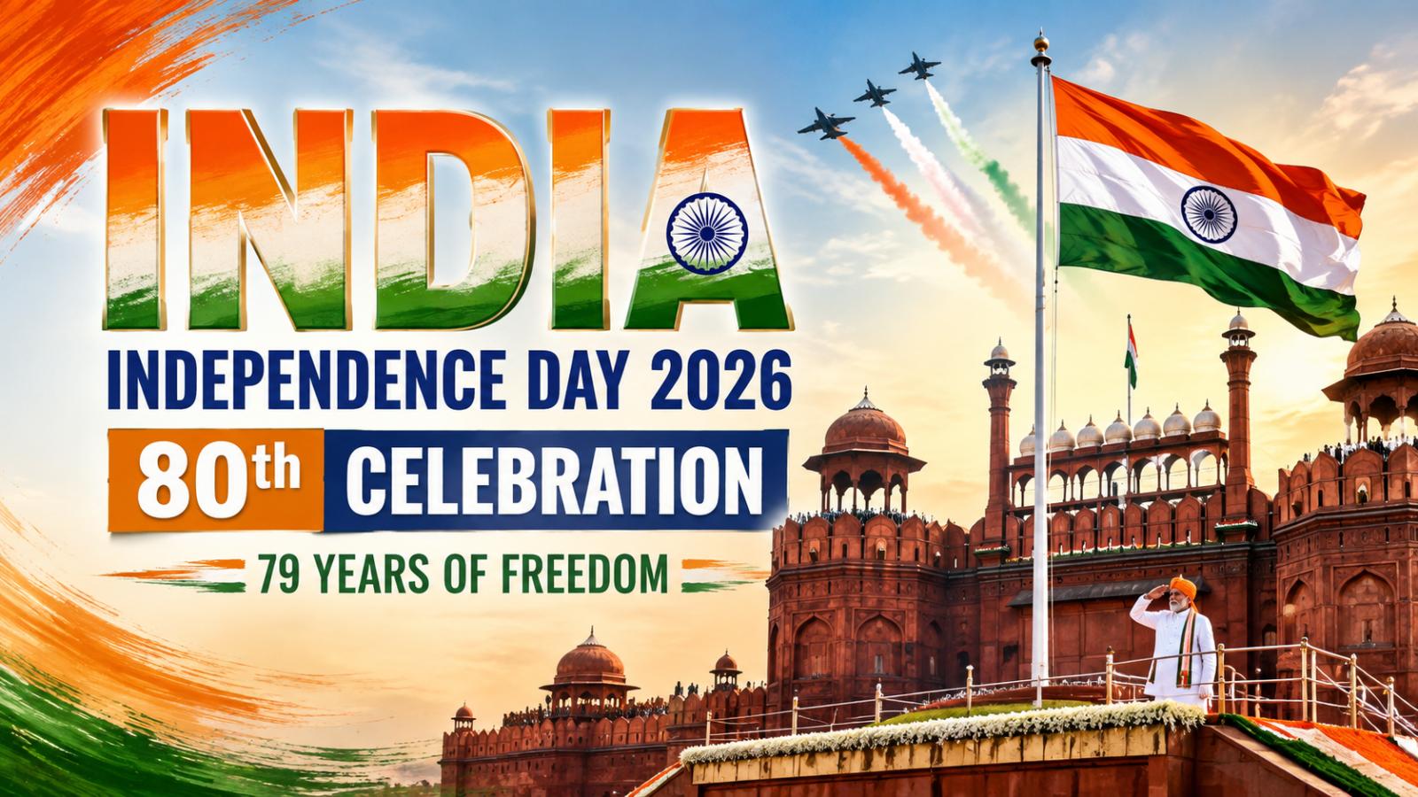India Independence Day 2026: Why It Is the 80th Celebration