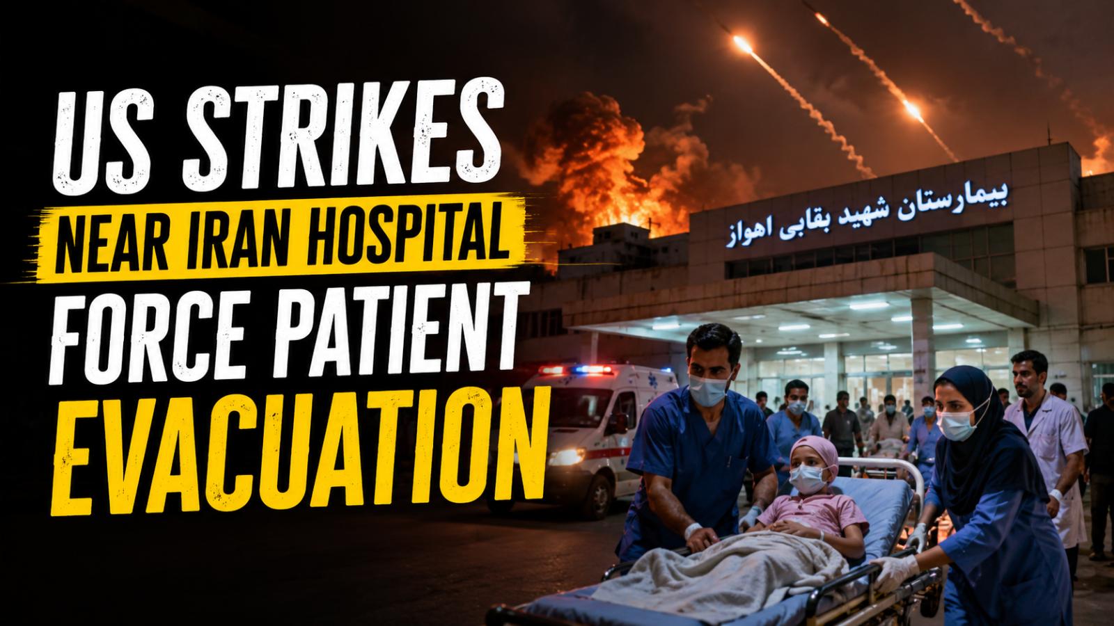 US Strikes Near Iran Hospital Force Patient Evacuation