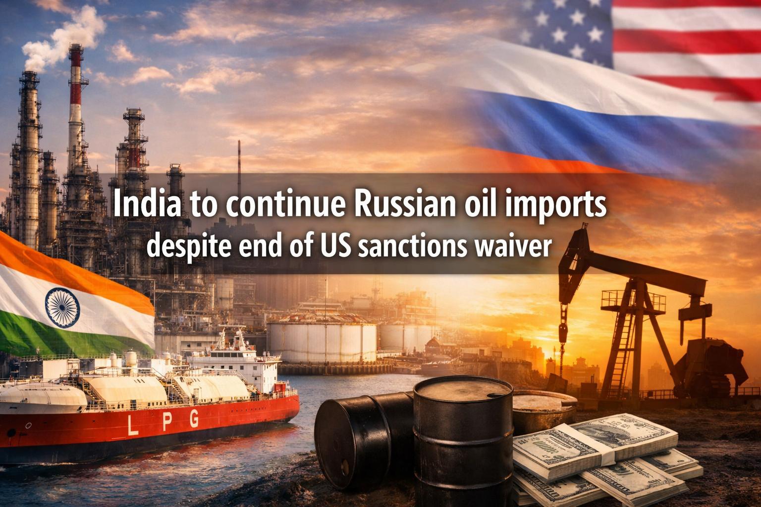 India’s energy strategy remains unchanged after US sanctions waiver ends