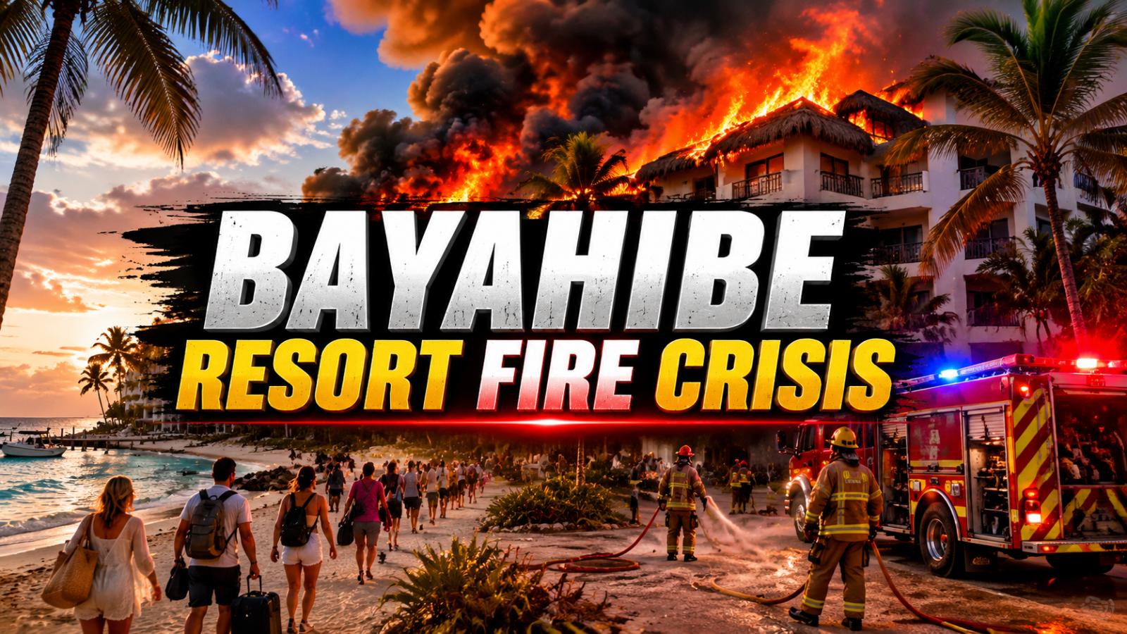Bayahibe resort fire kills one, forces mass evacuation