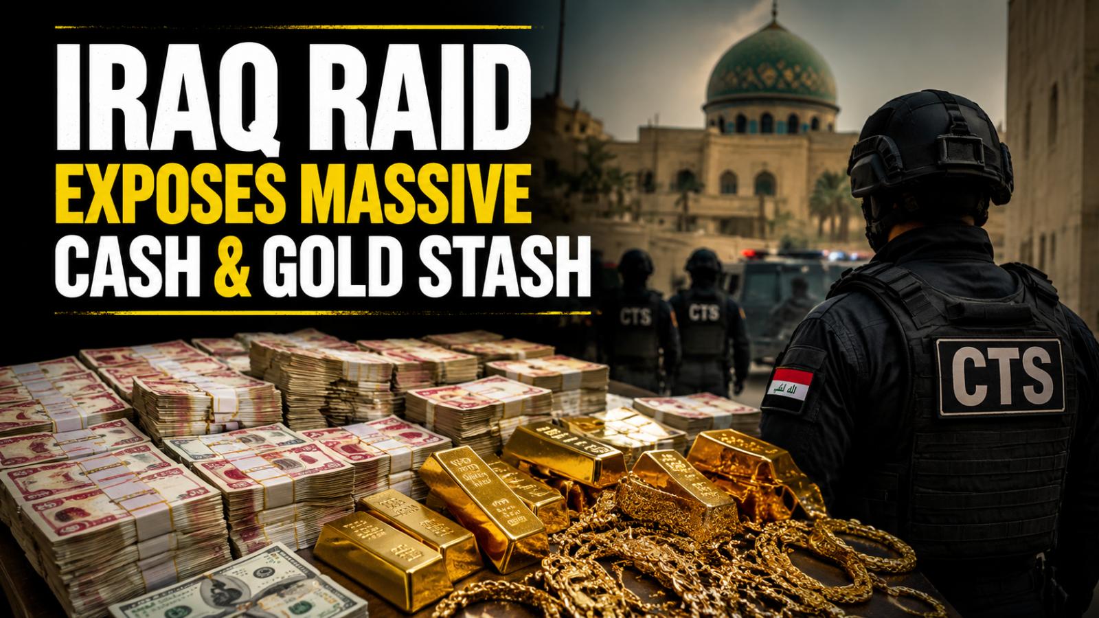 Iraq raid exposes massive cash and gold stash in Baghdad