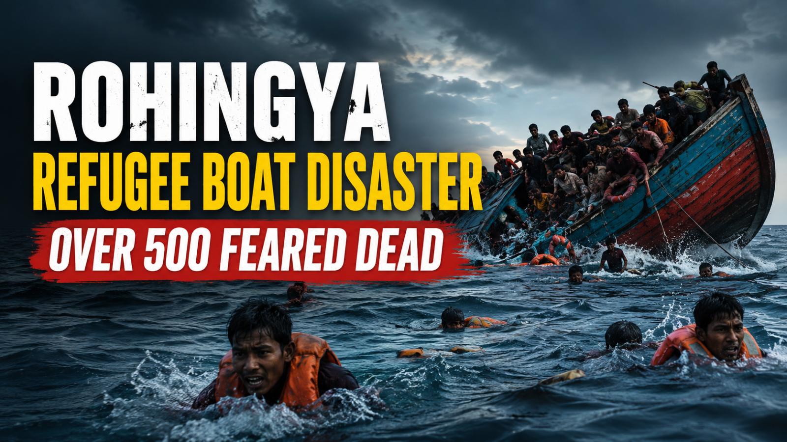 Rohingya Refugee Boat Disaster Leaves Over 500 Feared Dead