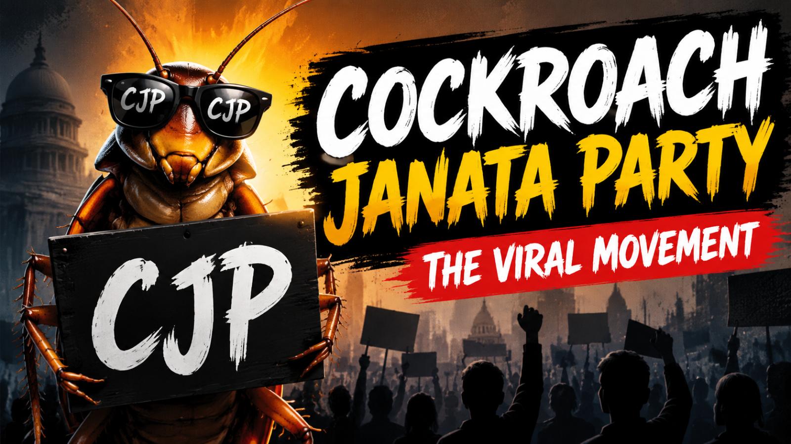 Cockroach Janata Party: India’s Viral Digital Youth Movement