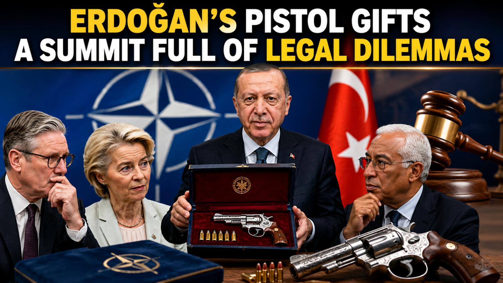 Erdoğan NATO pistol gifts trigger legal questions in Europe