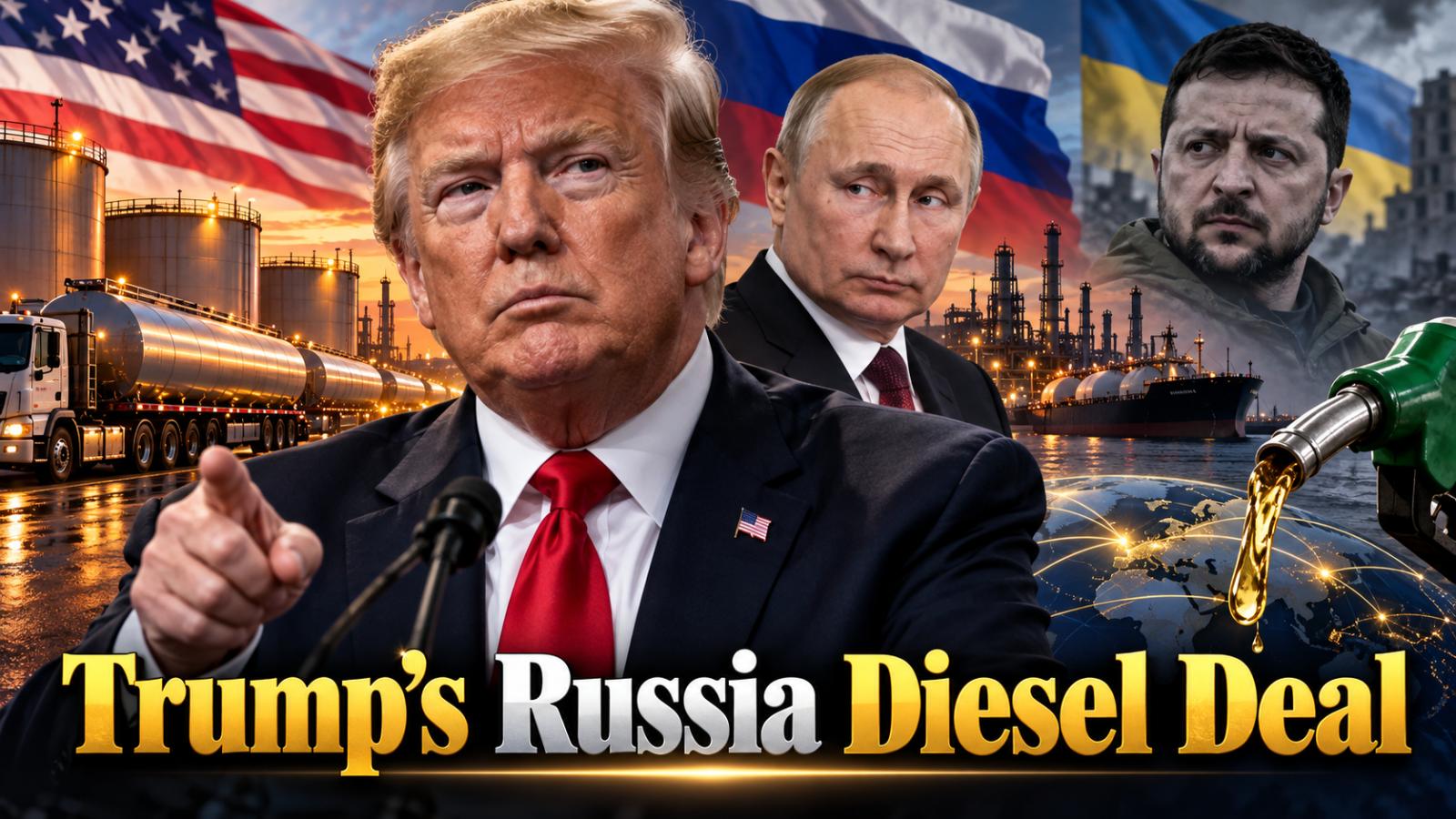 Trump Russia Diesel Deal Draws Ukraine Criticism Amid Crisis