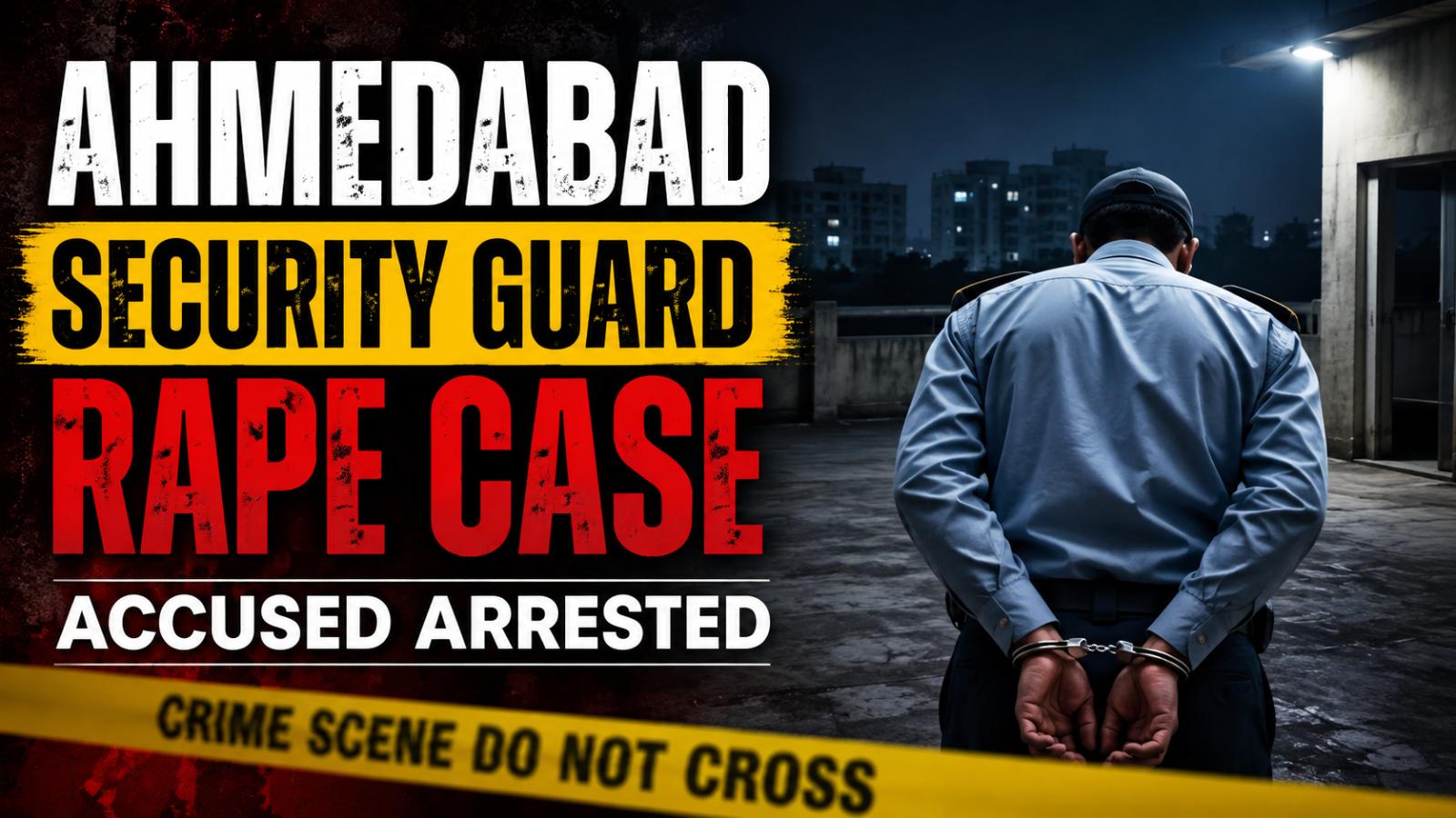 Ahmedabad Security Guard Rape Case: Accused Arrested