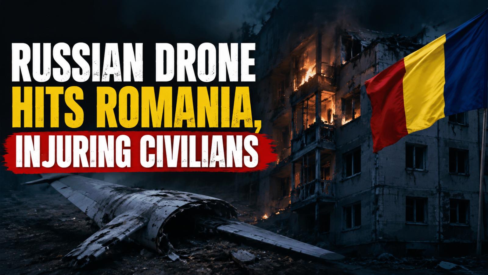 Romanian Residents Injured in Cross-Border Drone Attack