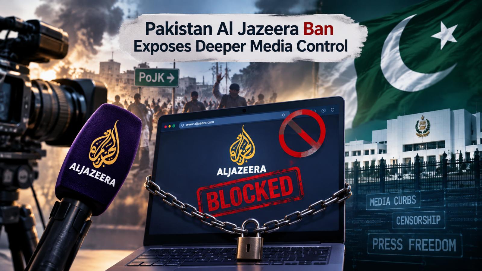 Pakistan Al Jazeera Ban Exposes Deeper Media Control
