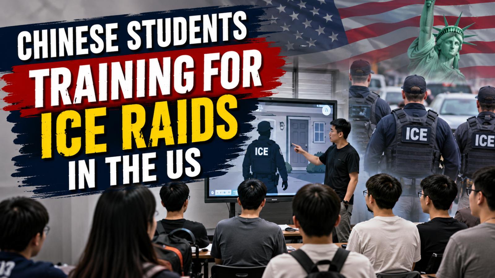 Chinese Students Train for Possible ICE Raids at US Colleges