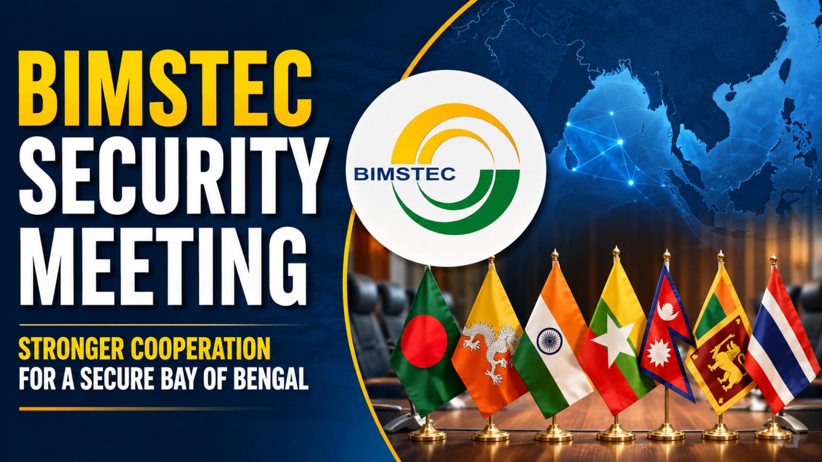 BIMSTEC Security Meeting India Hosts Regional Chiefs
