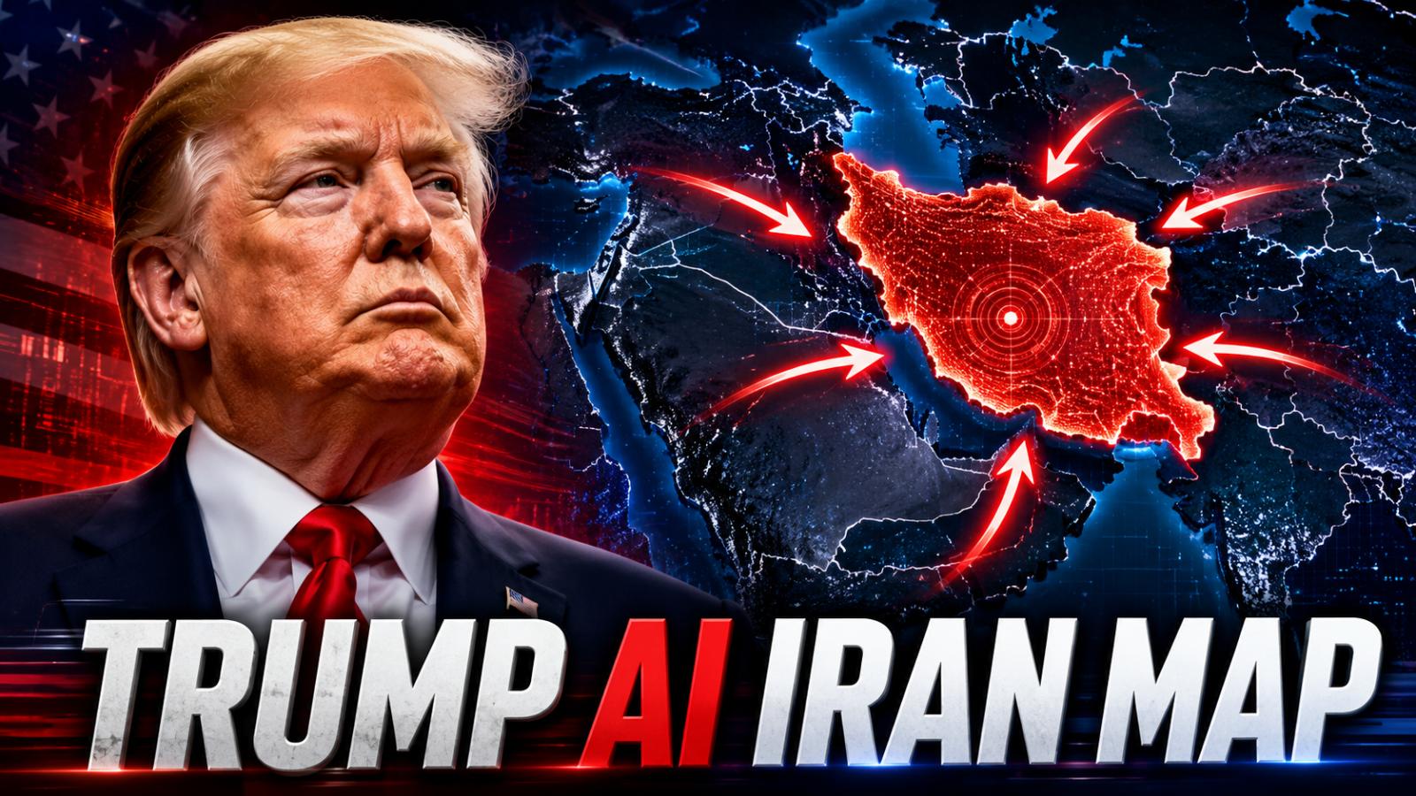 Trump AI Iran Map Sparks Foreign Policy Debate