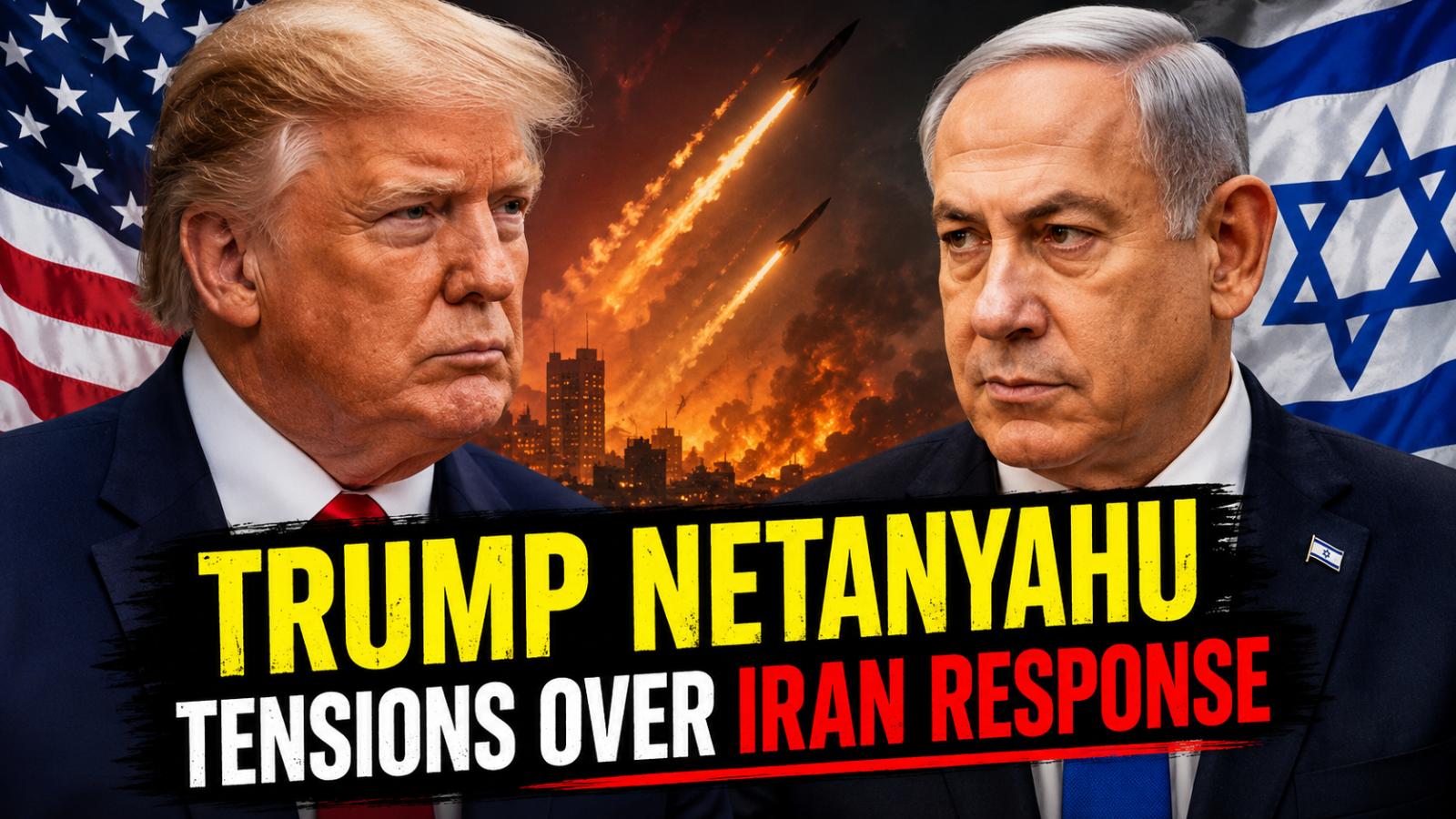 Trump Netanyahu Tensions Over Iran Response Downplayed by Israeli Envoy