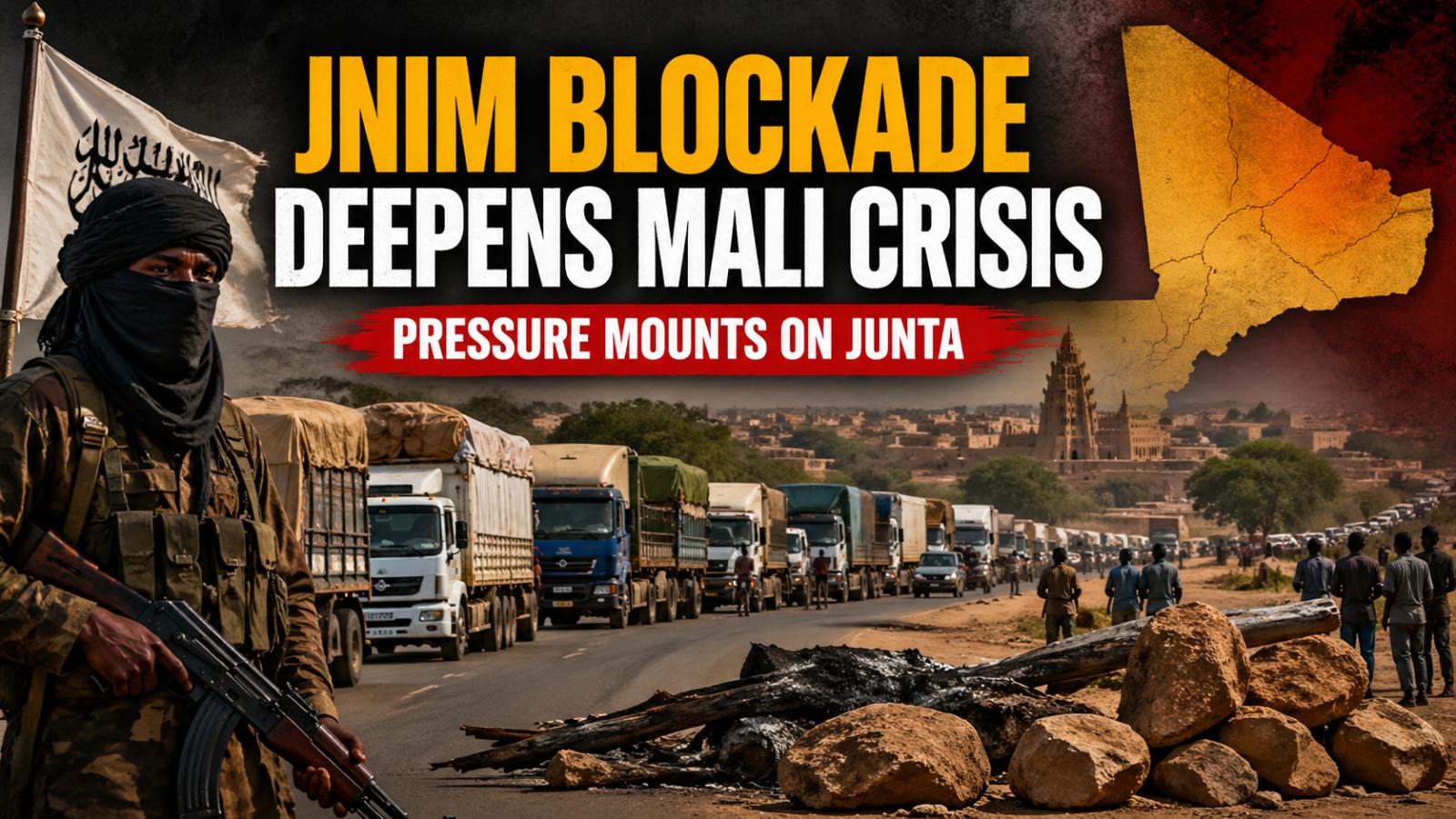 JNIM blockade in Mali on April 30 deepens crisis around Bamako