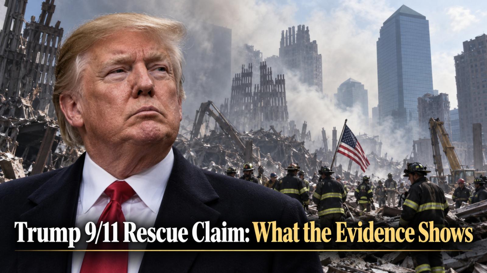 Trump 9 11 Rescue Claim What the Evidence Shows