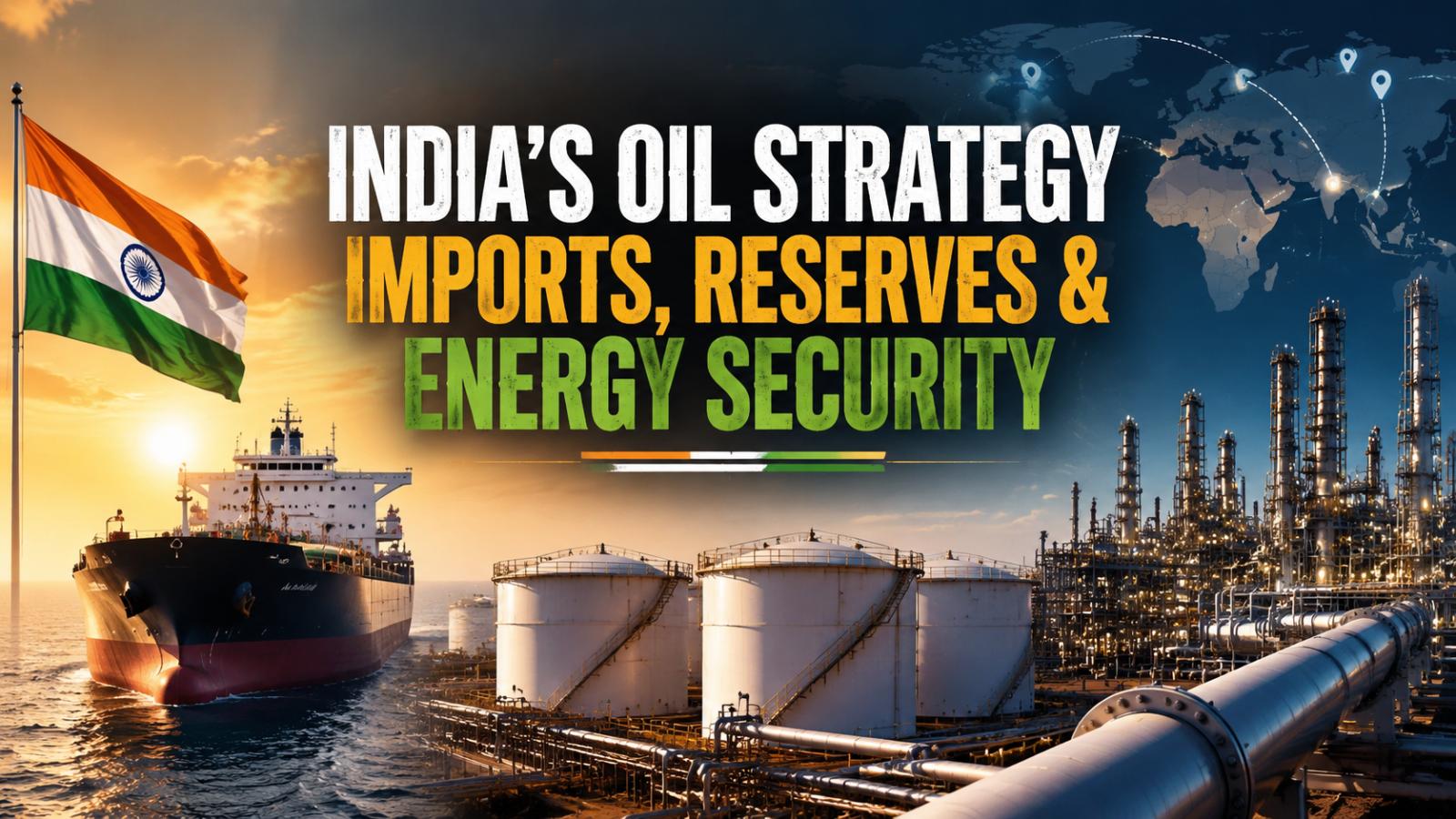 India’s Crude Oil Strategy and Storage Explained