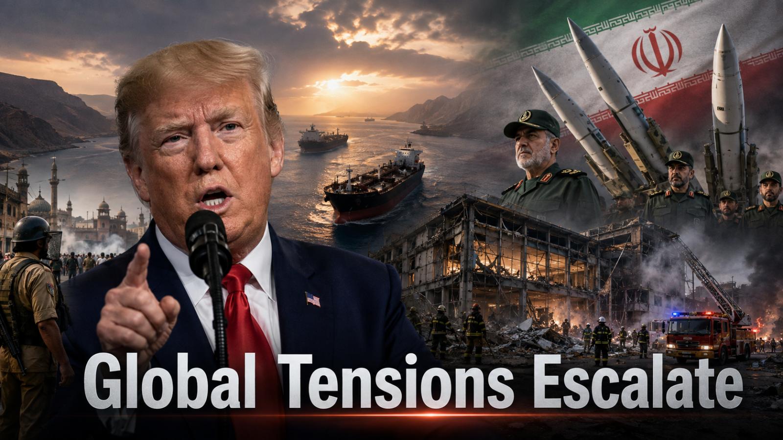 Trump Hormuz Claim, Ukraine Mall Strike